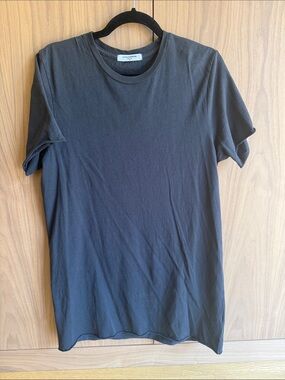 perfectwhitetee Women's Black Short Sleeve Zeppelin Mini Dress